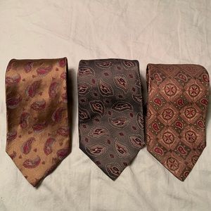 Joseph Abboud Silk Tie Bundle (3 ties included)